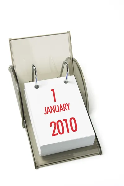 Schreibtischkalender 2010 — Stockfoto