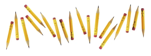 Короткие карандаши — стоковое фото