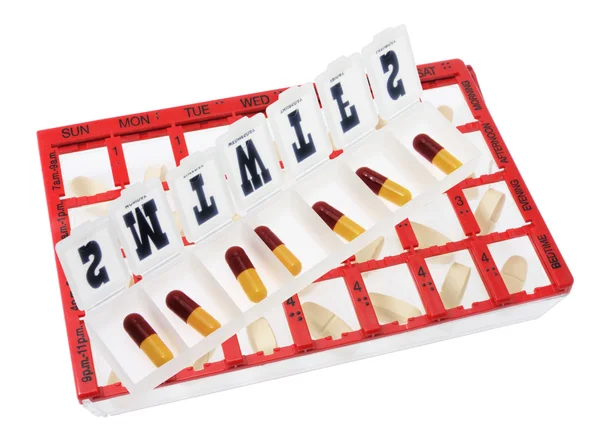 Cajas de la píldora — Foto de Stock