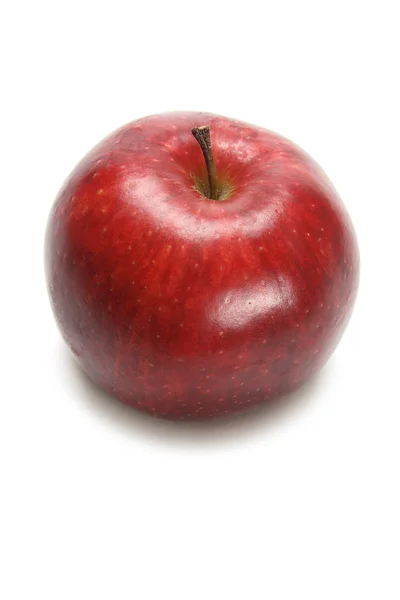 Czerwone jabłko pyszne — Zdjęcie stockowe
