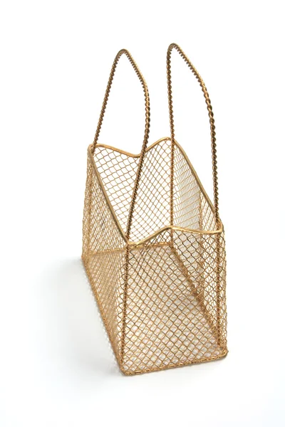 Malla de alambre llevar cesta — Foto de Stock