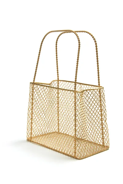 Malha de arame Carry Basket — Fotografia de Stock