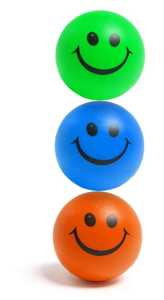 Bolas sorridentes — Fotografia de Stock