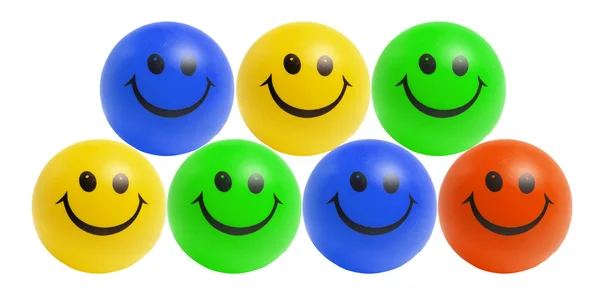 Smiley balslábios com candyes Fotografias De Stock Royalty-Free