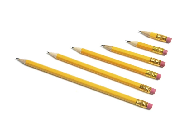 Bleistifte und Spitzer — Stockfoto