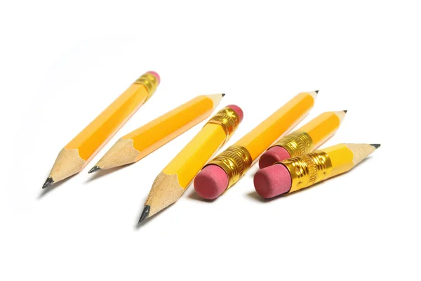 Короткие карандаши — стоковое фото