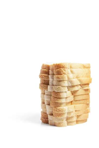 Καρβέλι ψωμί σε φέτες — Φωτογραφία Αρχείου