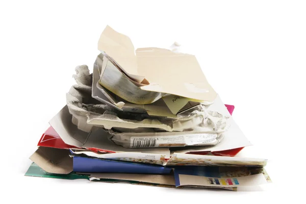 Papierwaren voor recycle — Stockfoto