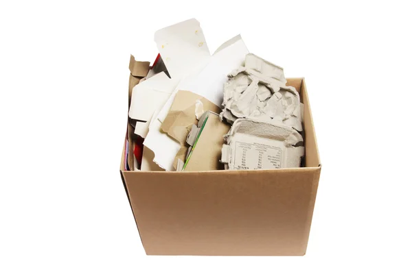Papierprodukte für das Recycling — Stockfoto