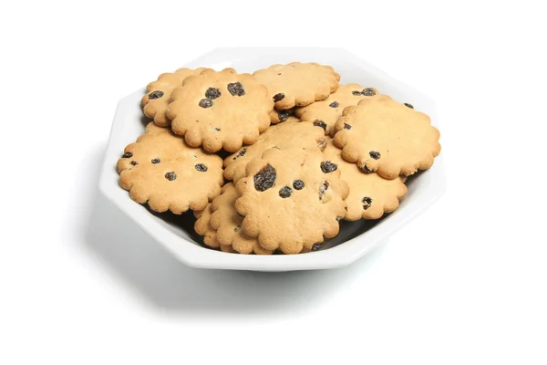 Assiette de biscuits — Photo