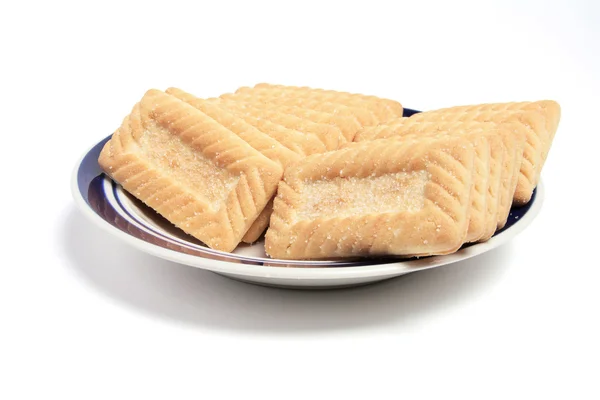 Plate of Biscuits — Stock Photo, Image