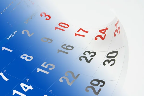 Reloj y calendario Páginas — Foto de Stock