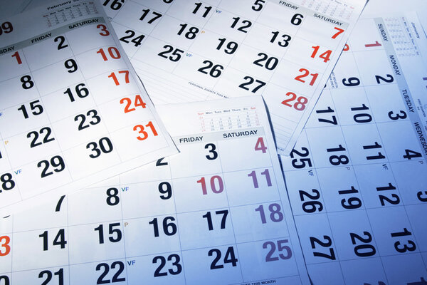 Clock and Calendar Pages