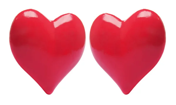 Червоний любов серця — стокове фото