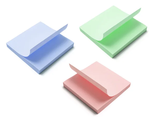 Post-it note pads — Stockfoto