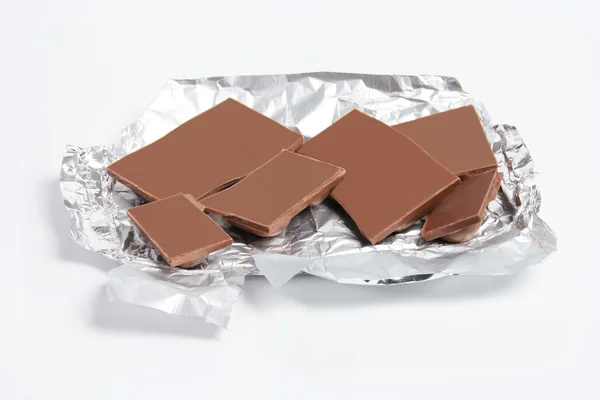 Morceaux de chocolat — Photo