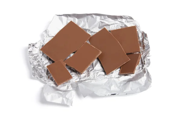 Pieces of Chocolate — Stock Photo, Image