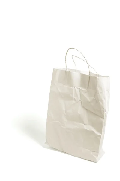 Skrynkliga shopping väska — Stockfoto