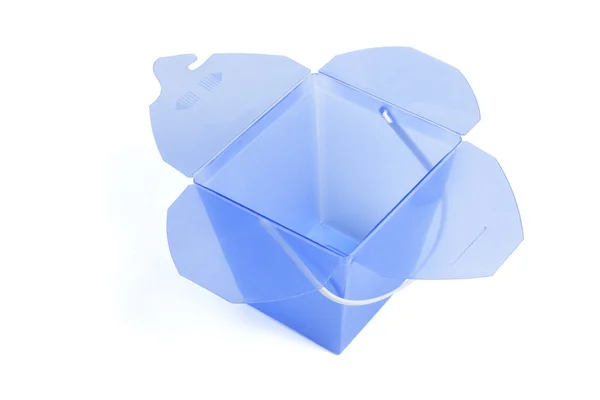 Стек пластиковых подарочных коробок — стоковое фото