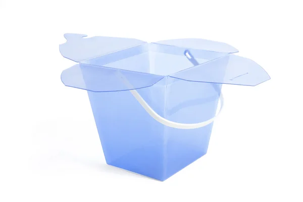 プラスチック製のギフト用の箱のスタック — ストック写真
