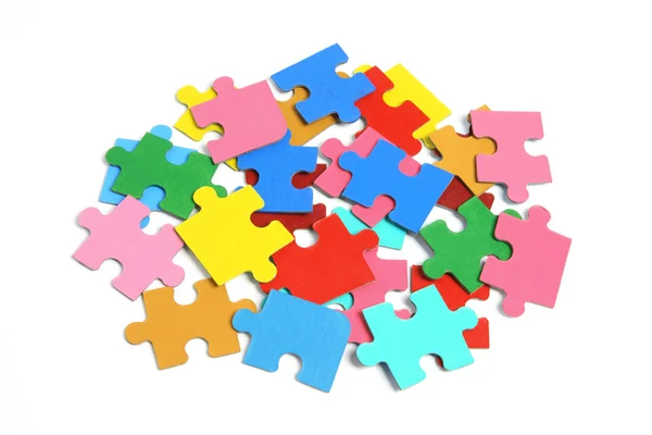 Puzzle pièces de puzzle — Photo
