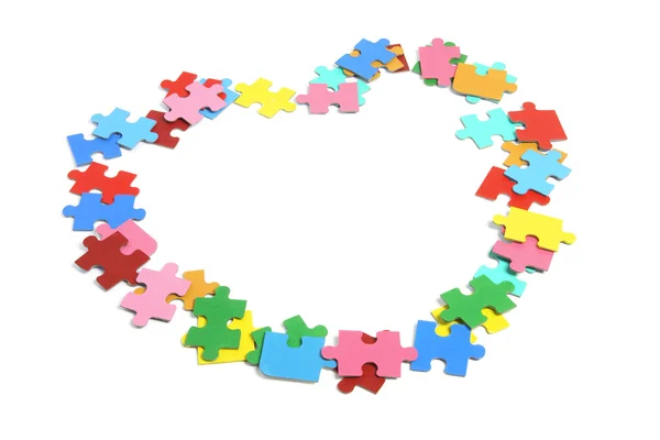 Potongan puzzle jigsaw — Stok Foto