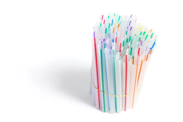 Bundle of Drinking Straws — Stock Photo, Image