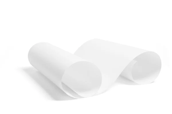 Rolled Up Paper — Stock Photo, Image