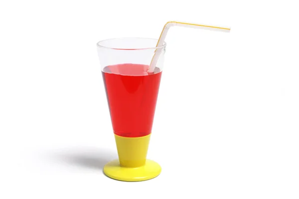 Soft Drink in Plastic Cup — Stock Photo, Image