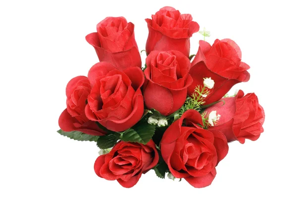 Ein Strauß roter Rosen — Stockfoto