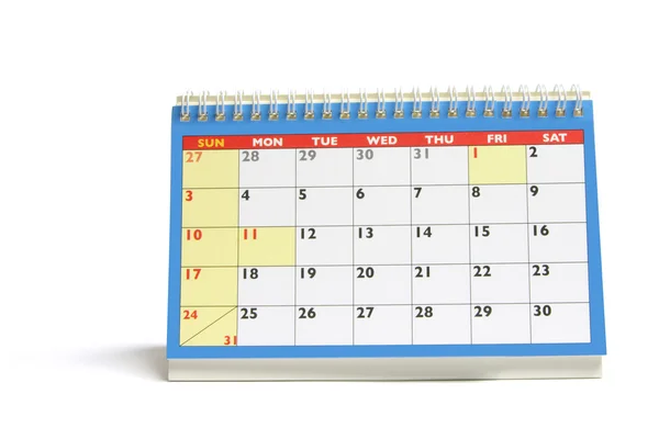 Skrivbord Kalender — Stockfoto