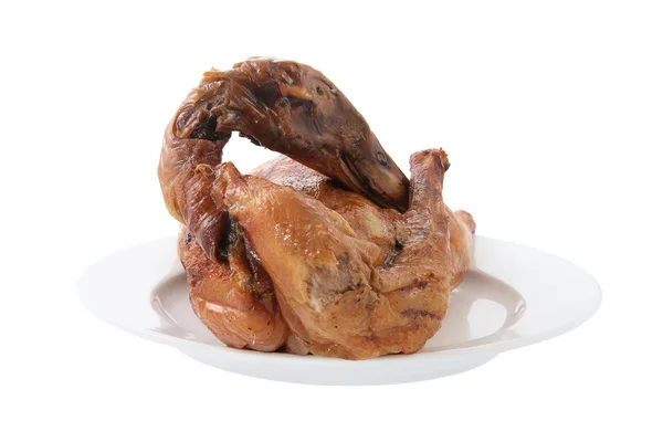 Китайський смажена качка на тарілку — стокове фото
