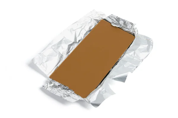 Stück Schokolade Stockfoto