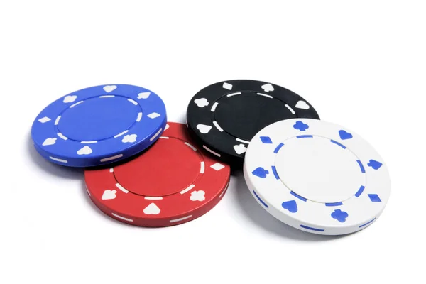 Μάρκες πόκερ Εικόνα Αρχείου