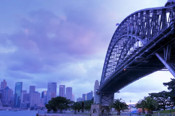 Sydney Harbour Köprüsü, Avustralya — Stok fotoğraf