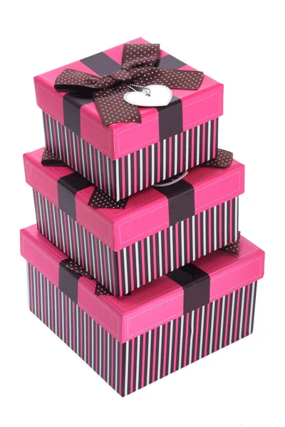 Stack of Gift Boxes — Stock Photo, Image