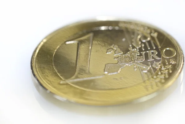 ユーロ硬貨 1 — ストック写真