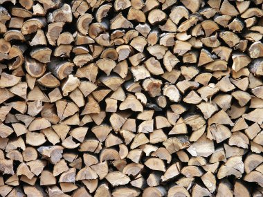 Wood stack 2 clipart