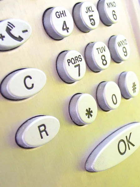 stock image Telephone keyboard 01