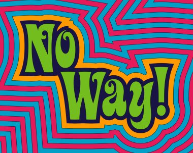 No Way! clipart