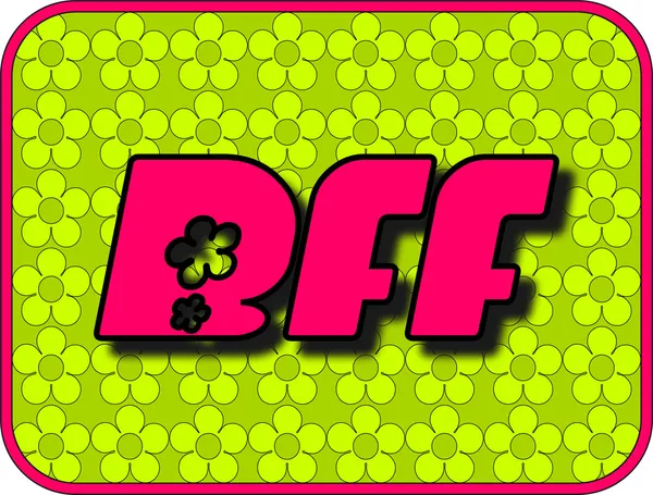 BFF — стоковый вектор
