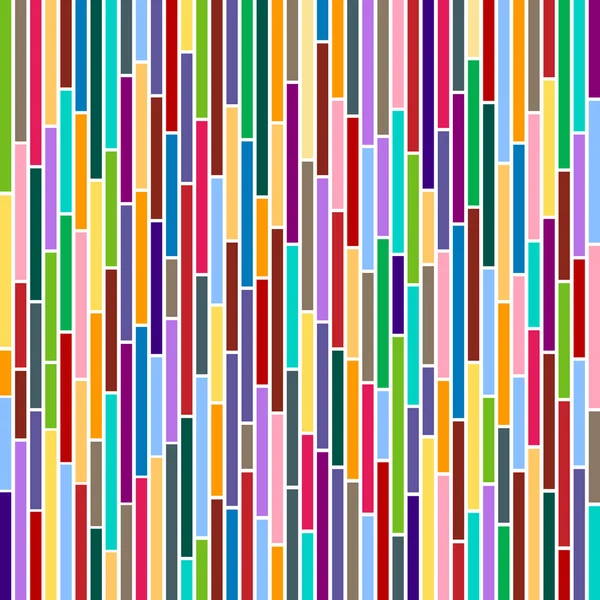 Abstract Stripes in Multicolours — Stock Vector