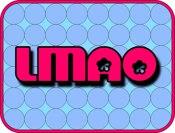 Lmao — стоковый вектор