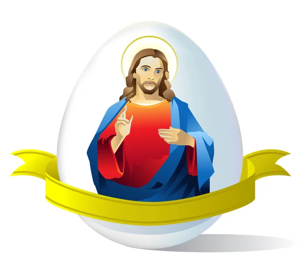 Pasqua uovo — Vettoriale Stock