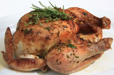 Hahnchen aus dem Backofen