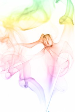 Colorful smoke clipart