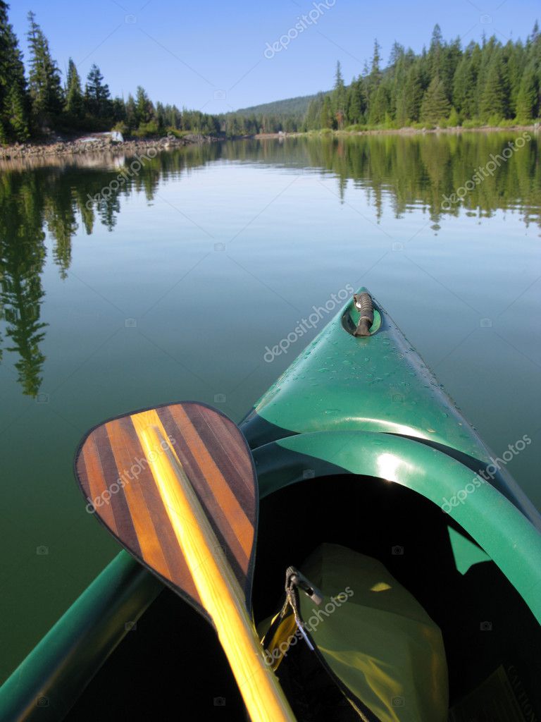 Canoe and Paddle — Stock Photo © scamp65 2474582