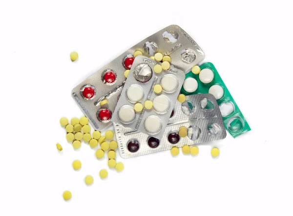 Medicinering piller — Stockfoto