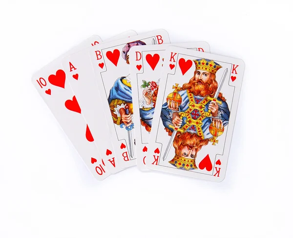 Cartões da sorte — Fotografia de Stock