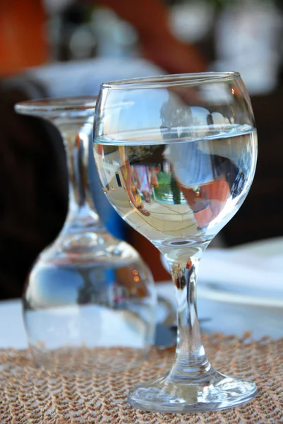 Water glasses — Stock Photo, Image